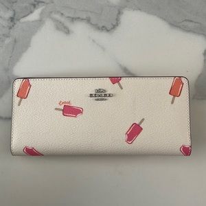 Coach slim wallet